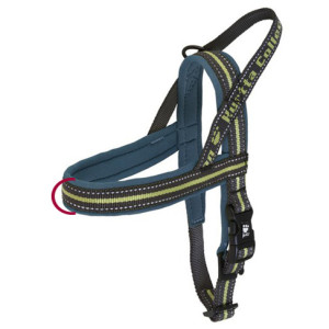 Hurtta-Norwegergeschirr-mit-Ring-an-Brust-petrol Norwegergeschirr von Hurtta mit Ring an der Brust